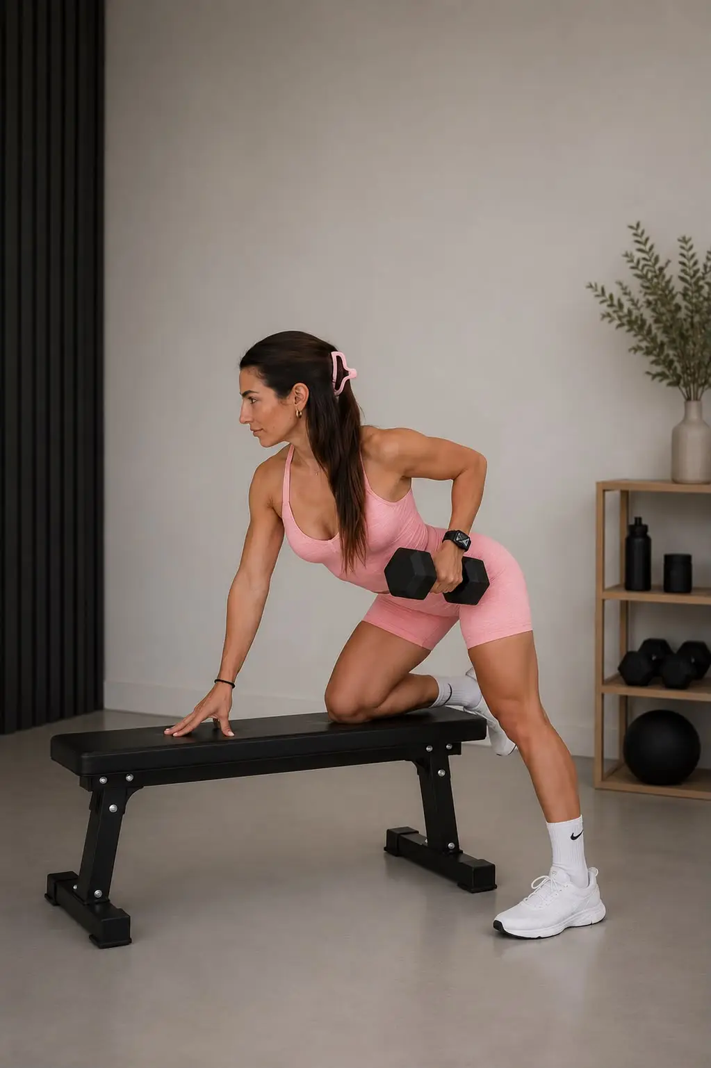 Cristina Segura entrenando